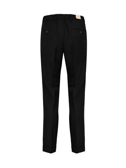 Pantalone Isola in lana con coulisse Nero BRIGLIA | ISOLAS 40012000010